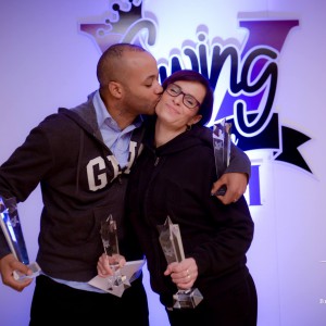 Koplopers uit de Salsa in de WCS zijn Femke en Manoah van Salsa Tipica uit Nijmegen. Zij wonnen laatst Swingvitational 2015 in Londen.