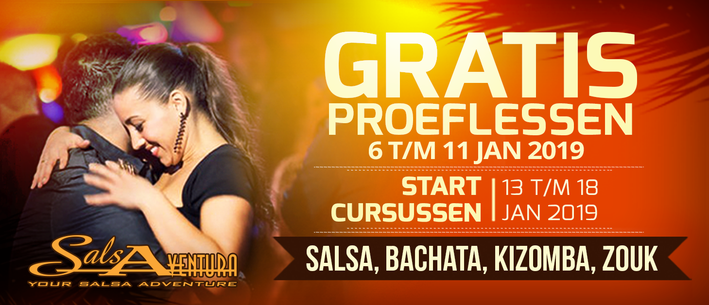 Gratis proeflessen 2018 Gratis proeflessen 2018