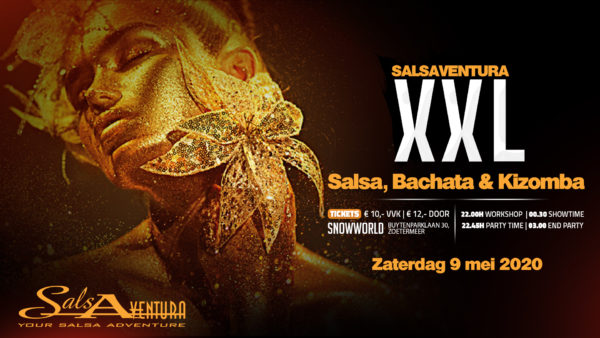 Ticket: Salsaventura XXL - Zaterdag 9 mei 2020
