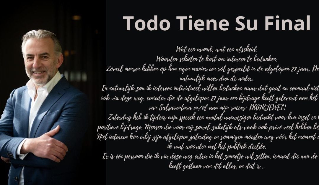 Todo Tiene Su Final – Morry Stopt Ermee